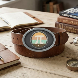 3.14 National Pi Day Design - Pi Day Gift Idea Belt Buckle