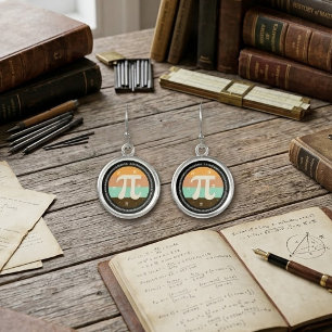 3.14 National Pi Day Design - Pi Day Gift Idea Earrings