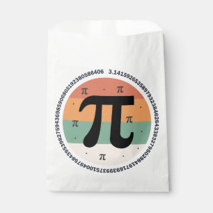 3.14 National Pi Day Design - Pi Day Gift Idea Favor Bag