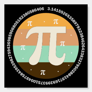 3.14 National Pi Day Design - Pi Day Gift Idea Foam Board