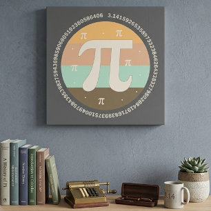 3.14 National Pi Day Design - Pi Day Gift Idea Gallery Wrap