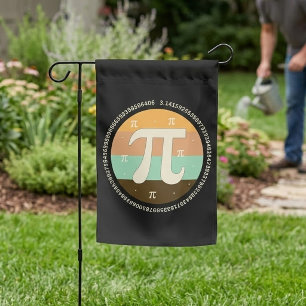 3.14 National Pi Day Design - Pi Day Gift Idea Garden Flag