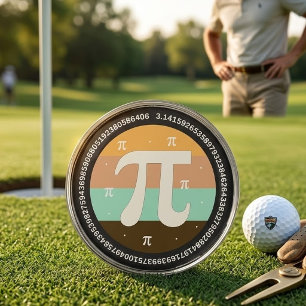3.14 National Pi Day Design - Pi Day Gift Idea Golf Ball Marker