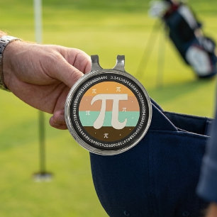3.14 National Pi Day Design - Pi Day Gift Idea Golf Hat Clip