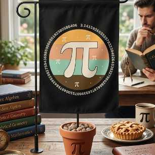 3.14 National Pi Day Design - Pi Day Gift Idea House Flag