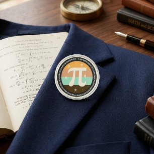 3.14 National Pi Day Design - Pi Day Gift Idea Lapel Pin