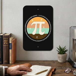 3.14 National Pi Day Design - Pi Day Gift Idea Metal Sign