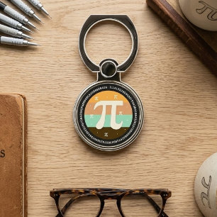 3.14 National Pi Day Design - Pi Day Gift Idea Phone Ring Stand