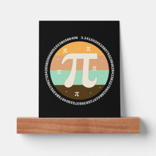 3.14 National Pi Day Design  - Pi Day Gift Idea Picture Ledge