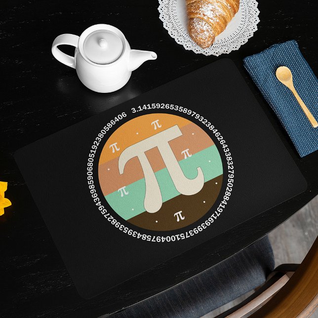 3.14 National Pi Day Design  - Pi Day Gift Idea Placemat (Creator Uploaded)