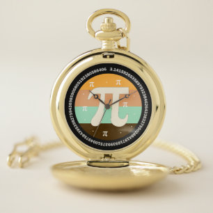 3.14 National Pi Day Design  - Pi Day Gift Idea Pocket Watch