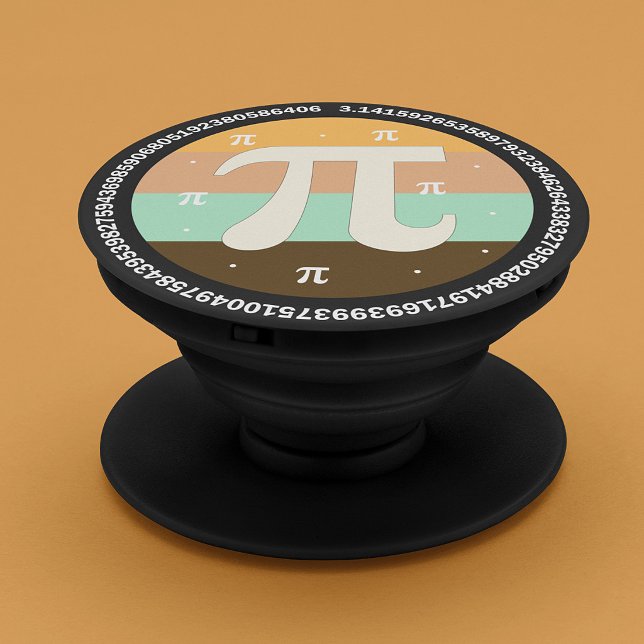 3.14 National Pi Day Design  - Pi Day Gift Idea PopSocket (Creator Uploaded)