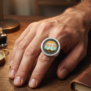 3.14 National Pi Day Design - Pi Day Gift Idea Ring