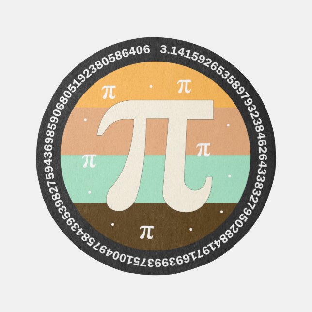 3.14 National Pi Day Design  - Pi Day Gift Idea Rug (Front)