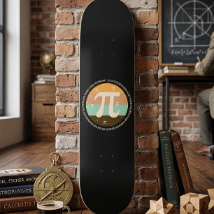 3.14 National Pi Day Design - Pi Day Gift Idea Skateboard