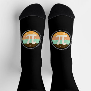 3.14 National Pi Day Design  - Pi Day Gift Idea Socks