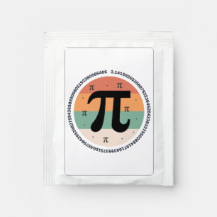 3.14 National Pi Day Design  - Pi Day Gift Idea Tea Bag Drink Mix