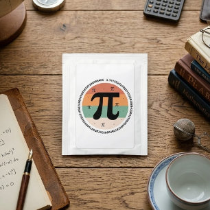 3.14 National Pi Day Design - Pi Day Gift Idea Tea Bag Drink Mix