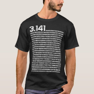 3.14 Pi Day Math Irrational Number Pi T-Shirt