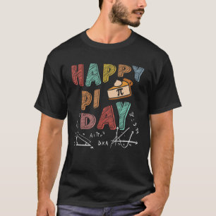 3 14 PI Day Pie Day Pi Symbol For Math and Kids T-Shirt