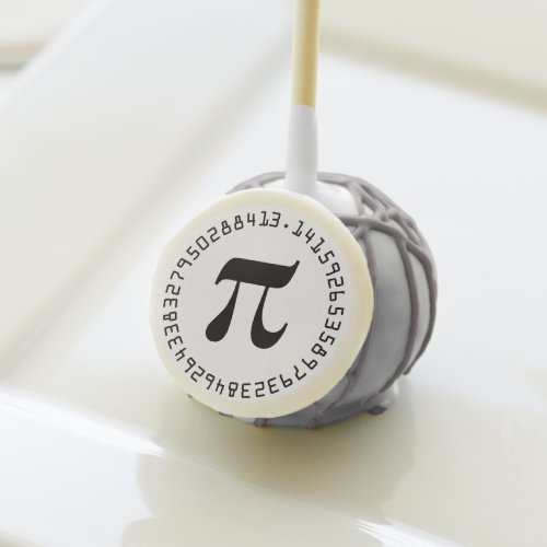 314 Pi Mathematical Constant Cake Pops