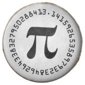 3.14 Pi Mathematical Constant Chocolate Covered Oreo (Front)