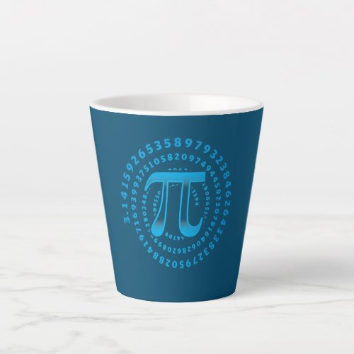 3 14 Pi Maths Physics Irrational Number 3 14  Latte Mug