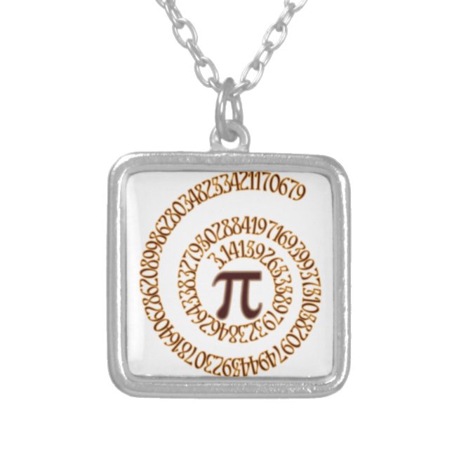 3.14 SILVER PLATED NECKLACE (Front)