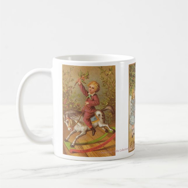 3 1800s Images X MAS MUGS (Left)