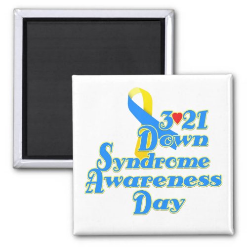 3_21 World Down Syndrome Day Magnet
