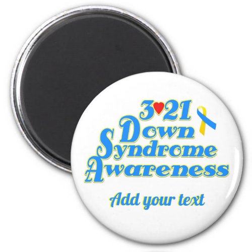 3_21 World Down Syndrome Day Magnet
