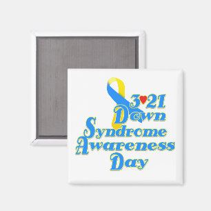 3-21 World Down Syndrome Day Magnet
