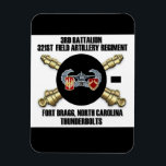3-321 FAR magnet<br><div class="desc">3x4in magnet with the 3-321 FAR cannonball & tick mark logo</div>