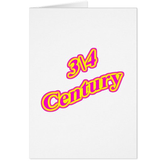 3\4 Century Magenta (Front)