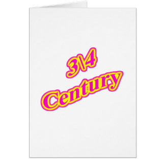 3\4 Century Magenta Cards