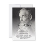 3.5"x5" Thank You Custom Funeral Photo Sympathy 3.5"x5" Thank You Custom Funeral Photo Sympathy