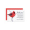 3.5"x5" Watercolor Cardinal Bird Funeral