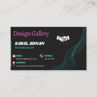 3.5" x 2" Business Card