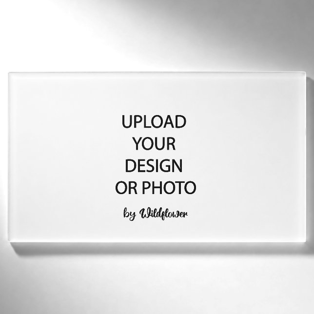 3.5" x 2"" Custom Name Tag (Front)