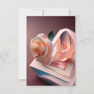 3.5" x 5" Flat Thank You Card