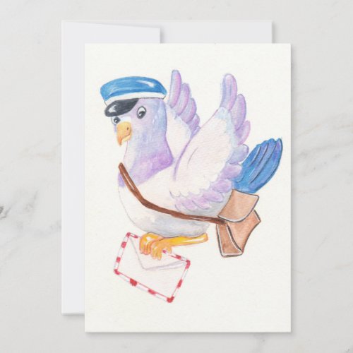 35 x 5 Flat Thank You Card