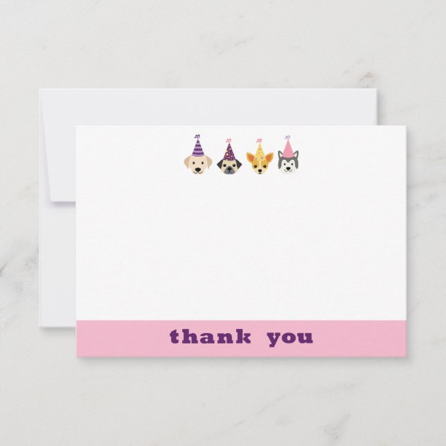 3.5" x 5" Flat Thank You Card (Front)