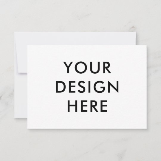 3.5 x 5 inch Horizontal card with envelopes | Zazzle.com