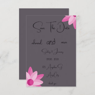 3.5" x 5" Response Card - Customizable RSVP Cards