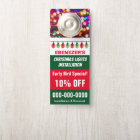 3.5" x 8.5" Christmas Lights Installation