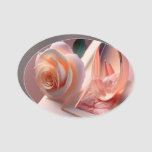 3.5x2.5 Oval Car Magnet