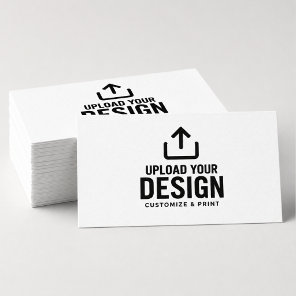 3.5x2" Blank Company Customizable  Business Card