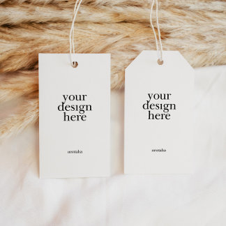 3.5x2" Favor Tag Printing