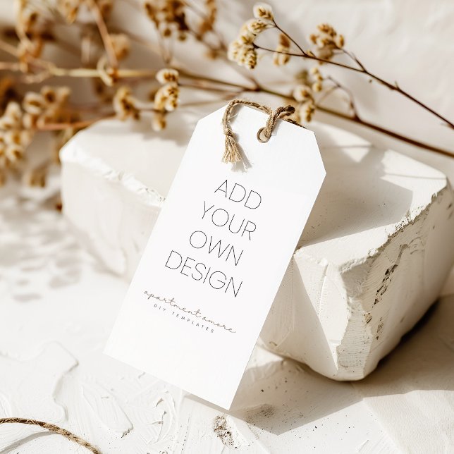 3.5x2" Favor Tag Printing (Creator Uploaded)