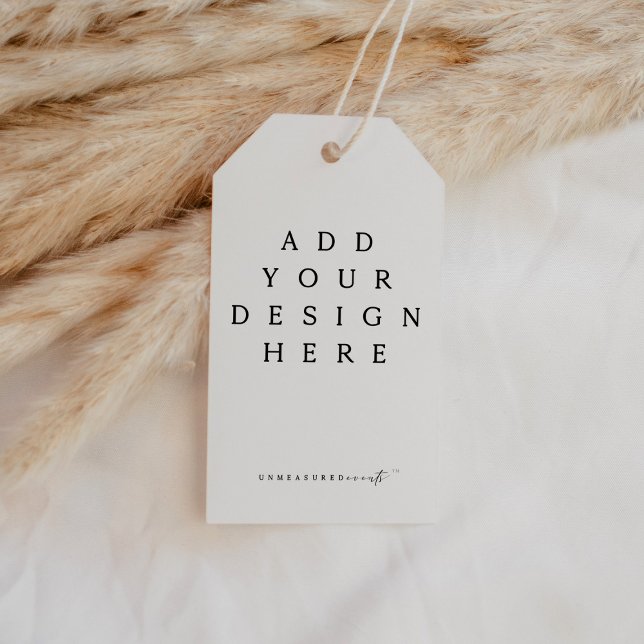 3.5x2" Favor Tag Printing (Creator Uploaded)